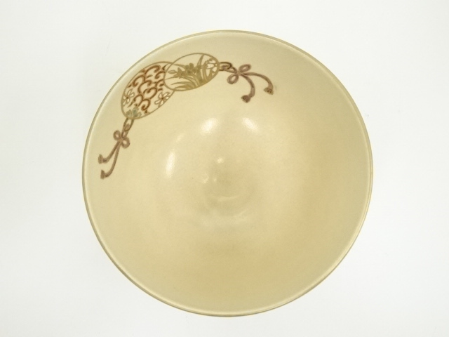 道具 ] - 道具 京焼 川添寿楽造 仁清鏡文茶碗（共箱） | ネット